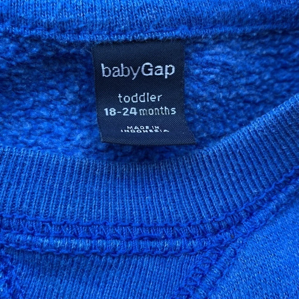 Gap Logo Baby Sweatshirt sz 18-24 months